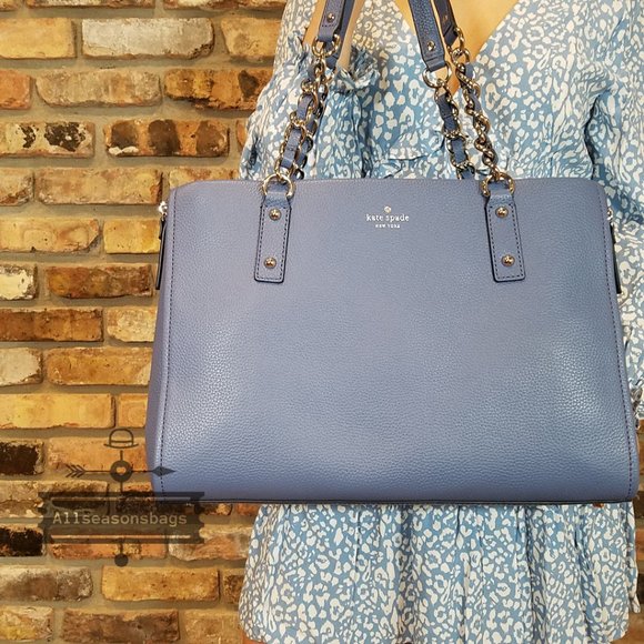 Kate Spade Andee Cobble Hill Blueberry Cobbler New - Picture 5 of 15